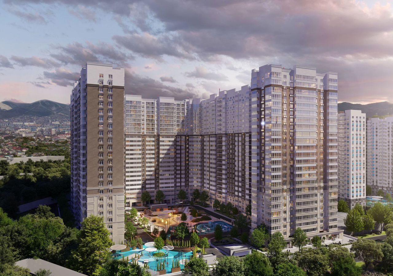 квартира г Новороссийск р-н Центральный ул Куникова 1 блок-секции 1-5 фото 1