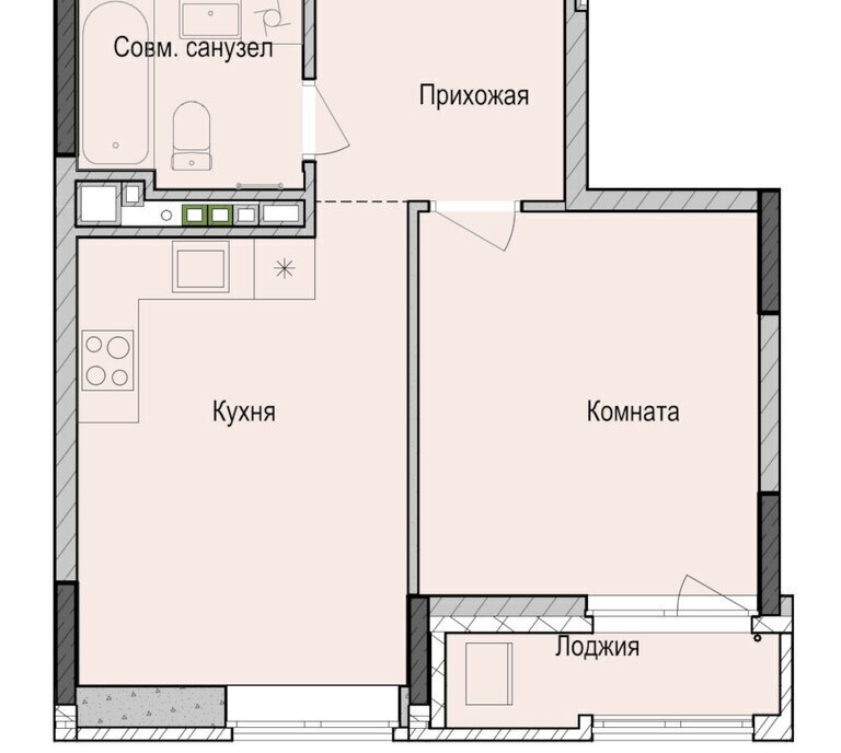 квартира г Казань ЖК «Унай» Проспект Победы, жилой район Седьмое Небо фото 1