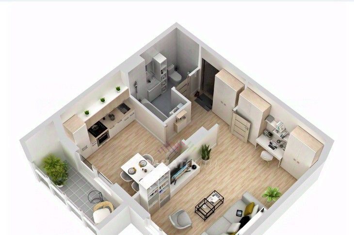 квартира г Омск р-н Центральный проезд 4-й Амурский, 13 фото 9