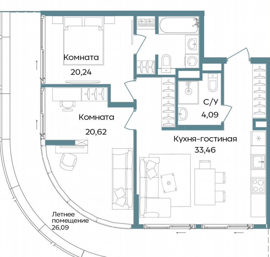квартира г Саки ул Морская 3 фото 1