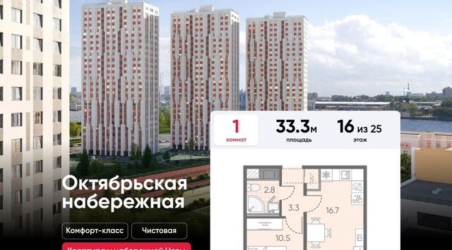 метро Ломоносовская наб Октябрьская комплекс фото