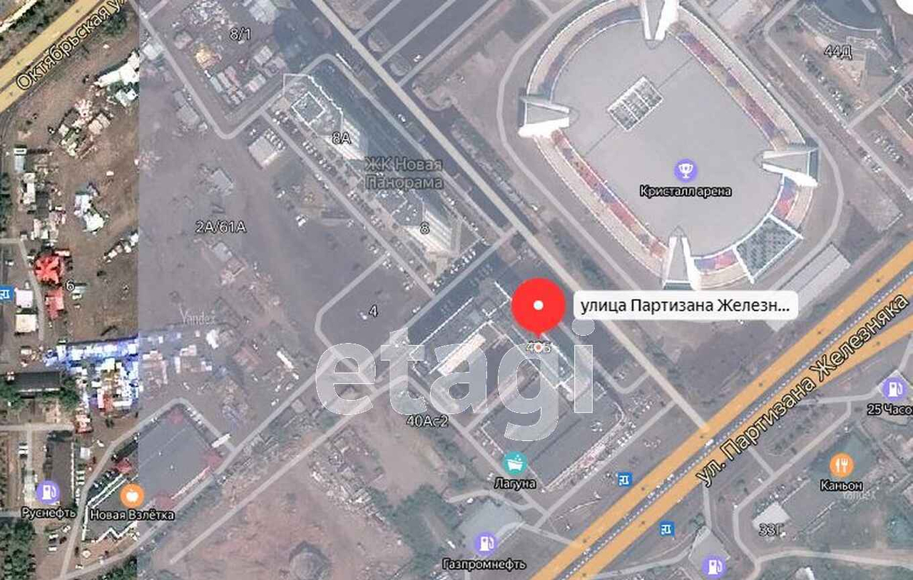 квартира г Красноярск Взлётка ул Партизана Железняка 40б м-н фото 8
