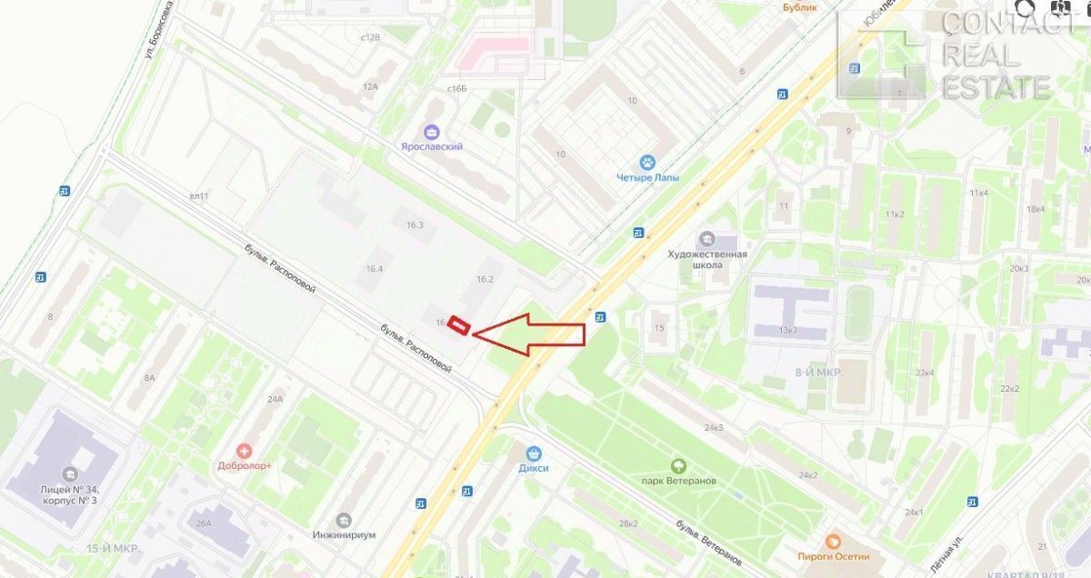 торговое помещение г Мытищи 16-й микрорайон ЖК Ярославский 16/1 Медведково фото 6