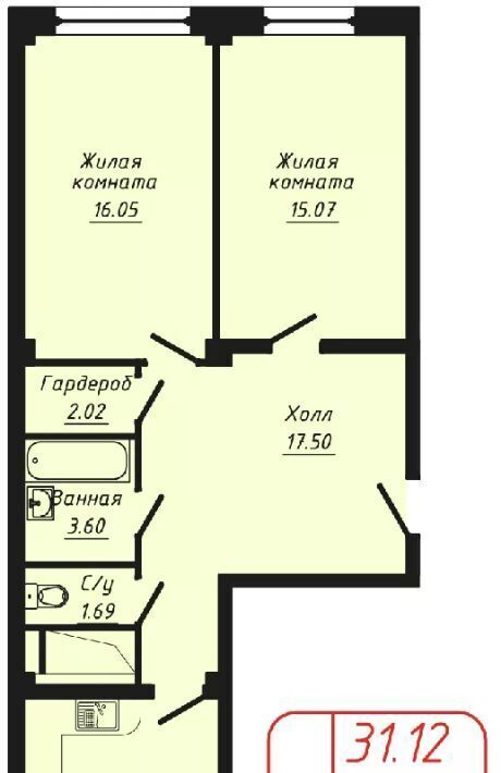 квартира г Кисловодск ул Фоменко фото 1