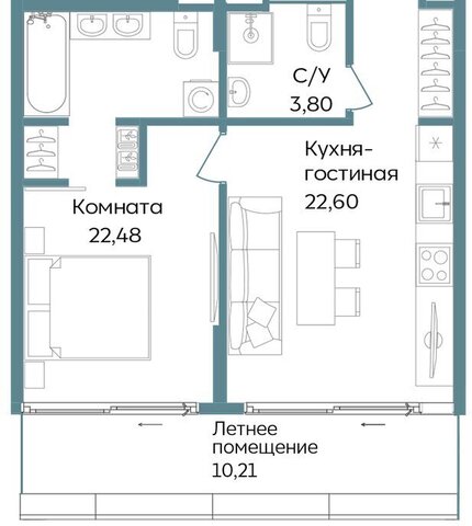 квартира г Саки курортный кластер Темпо фото