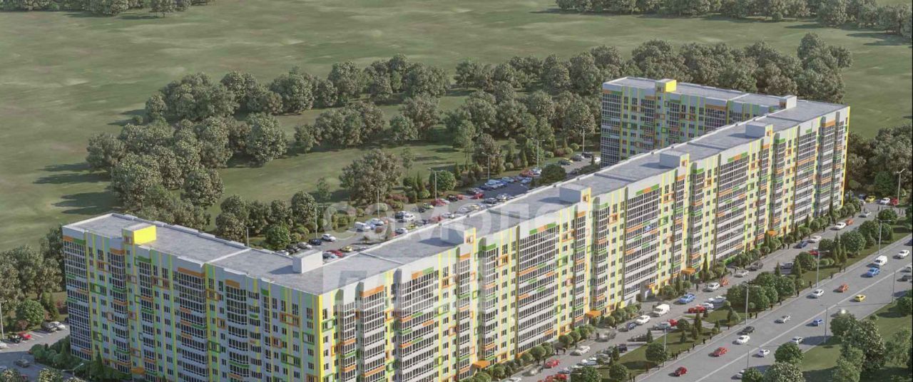 квартира г Курск р-н Сеймский ул Энгельса 158к/1 фото 2