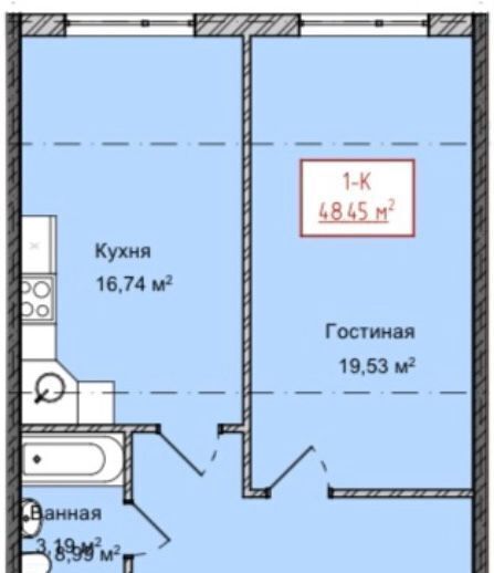 квартира г Избербаш ул Им Р.Зорге 40а фото 2