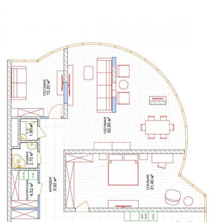 квартира г Геленджик ул Мира 40 Центр фото 3