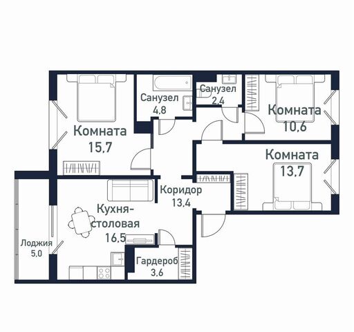 Западный ЖК «Притяжение» 2 ул. им. ефрейтора Потехина фото