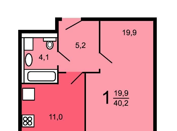 квартира г Москва метро Саларьево ул Саларьевская 16к/2 фото 12