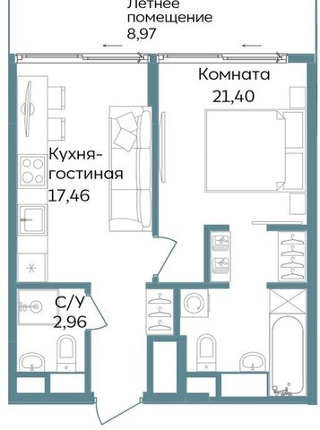 квартира курортный кластер Темпо фото