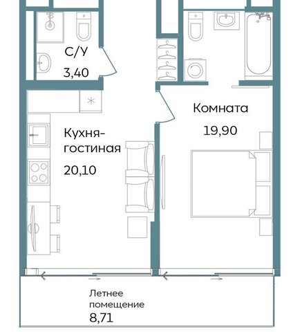 квартира курортный кластер Темпо фото