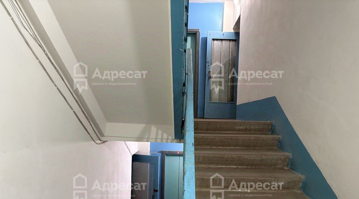 квартира г Волгоград р-н Ворошиловский ул им. милиционера Буханцева 38 фото 10