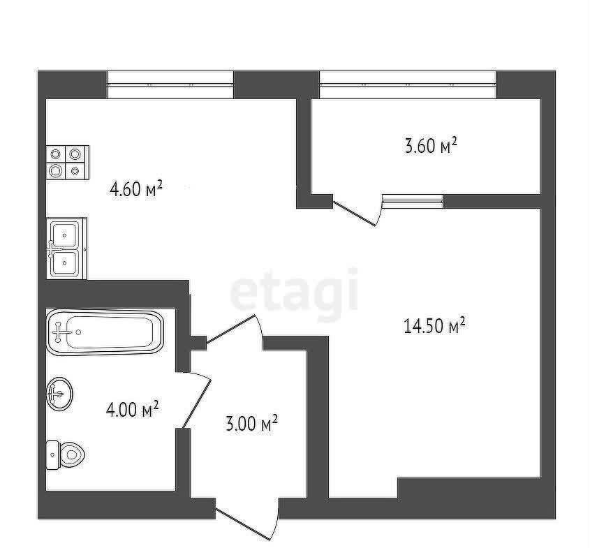 квартира г Стерлитамак ул Интернациональная 61 фото 8