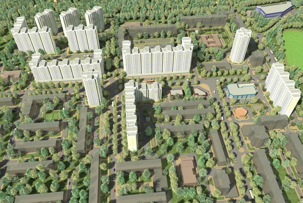 квартира г Подольск проезд Электромонтажный 5 ЖК «Южный» Подольск фото 3