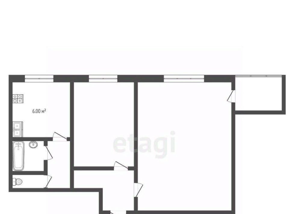 квартира г Балашов ул Энтузиастов 20 фото 2