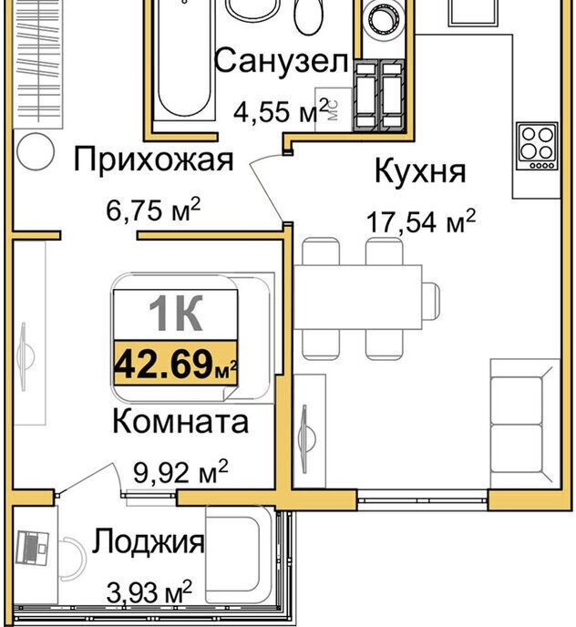 квартира г Симферополь р-н Центральный фото 1