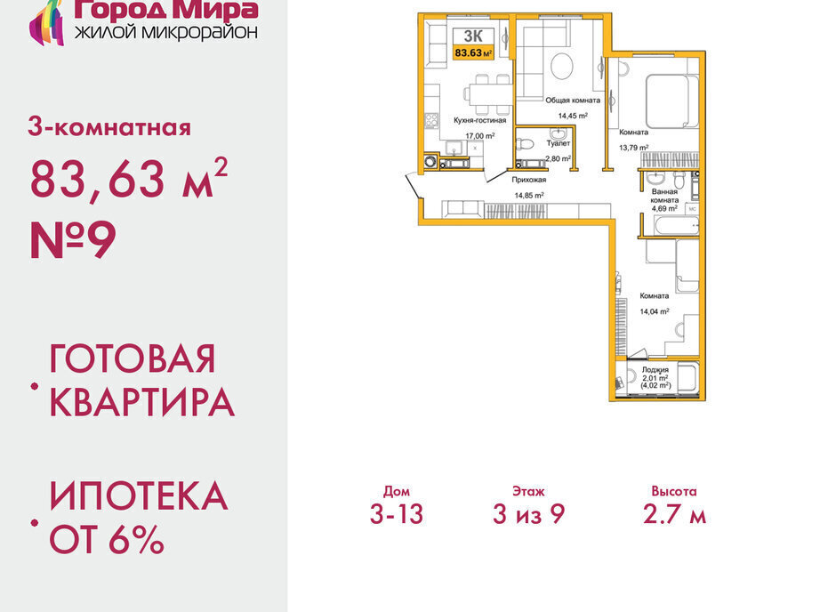 квартира г Симферополь ул Батурина 133 фото 1