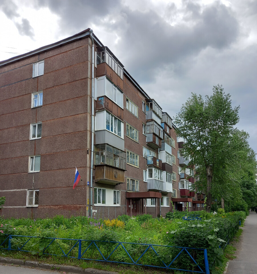 квартира г Череповец р-н Заягорбский ул Краснодонцев 46 м-н фото 22