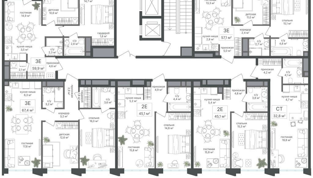 квартира г Москва метро Коптево САО Головинский ЖК «Михалковский» фото 2