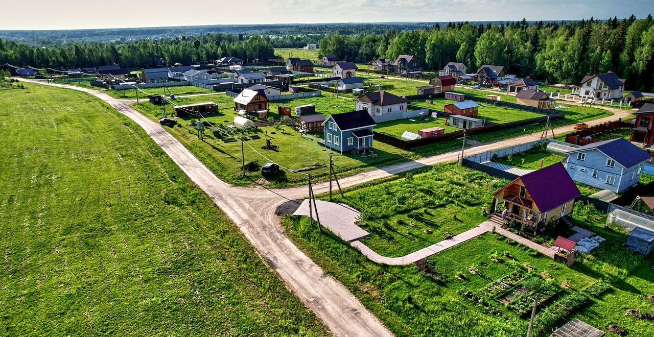 земля г Клин 56 км, коттеджный пос. Коськово, Новопетровское, Ленинградское шоссе фото 1