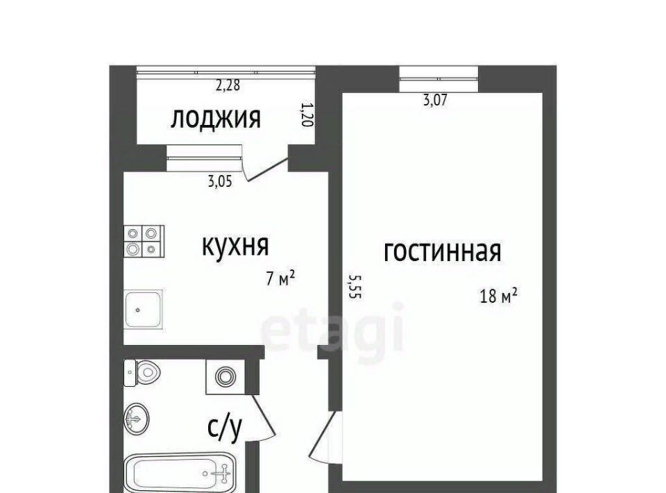 квартира г Ульяновск р-н Заволжский проезд Сиреневый 19 фото 2