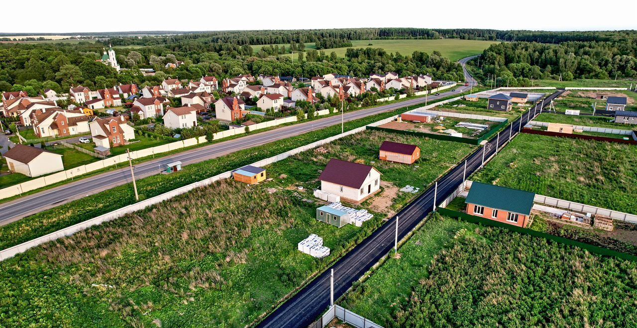 земля г Домодедово с Успенское мкр Барыбино КП Барыбино Парк 34 км, с. Успенское, Новокаширское шоссе фото 7