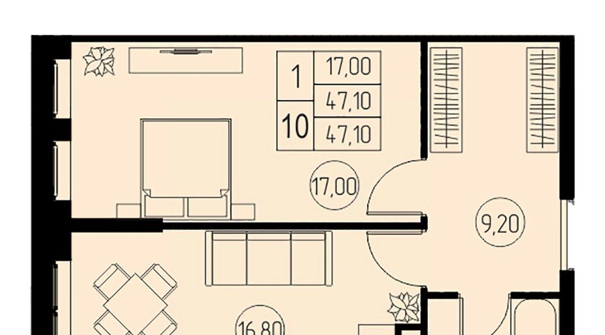 квартира г Пушкино ЖК 31 квартал Медведково фото 1