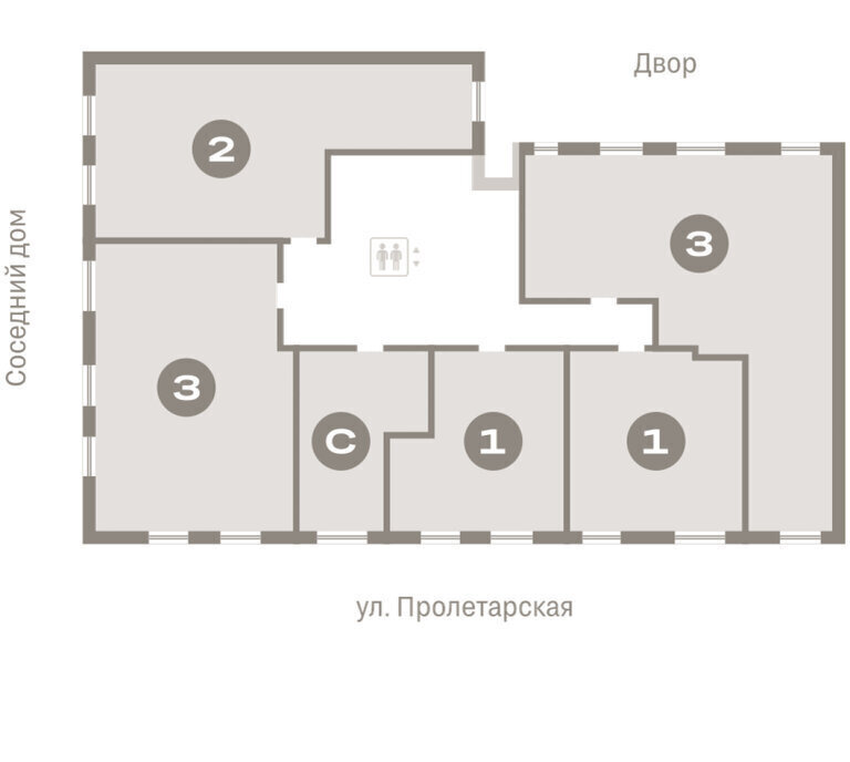 квартира г Курган Центральный ЖК «Дом Кино» фото 3