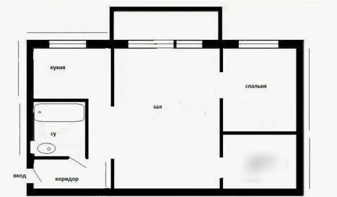 квартира р-н Киреевский г Болохово ул Соловцова 12 фото 1