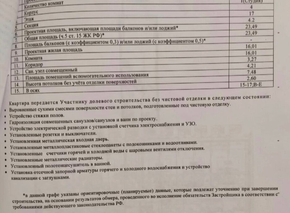 квартира р-н Всеволожский г Мурино ЖК «Ромашки» Девяткино фото 12
