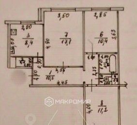 квартира г Казань Яшьлек ул Галимджана Баруди 19 фото 2