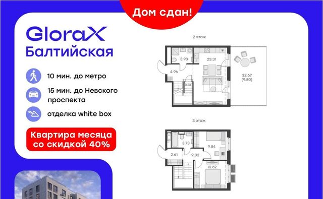 квартира метро Балтийская фото