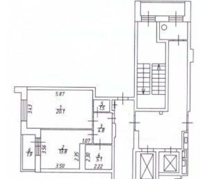 квартира г Долгопрудный мкр Хлебниково ш Новое 10к/1 Хлебниково фото 34
