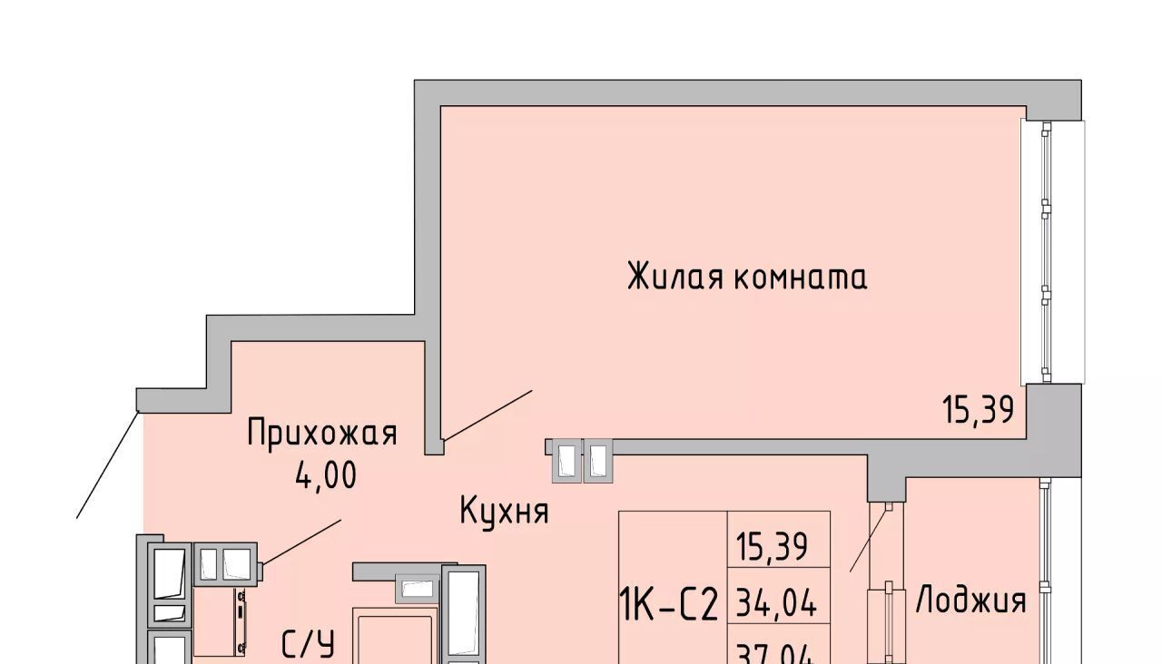 квартира г Батайск ул Луначарского 180а ЖК «Луна» фото 1