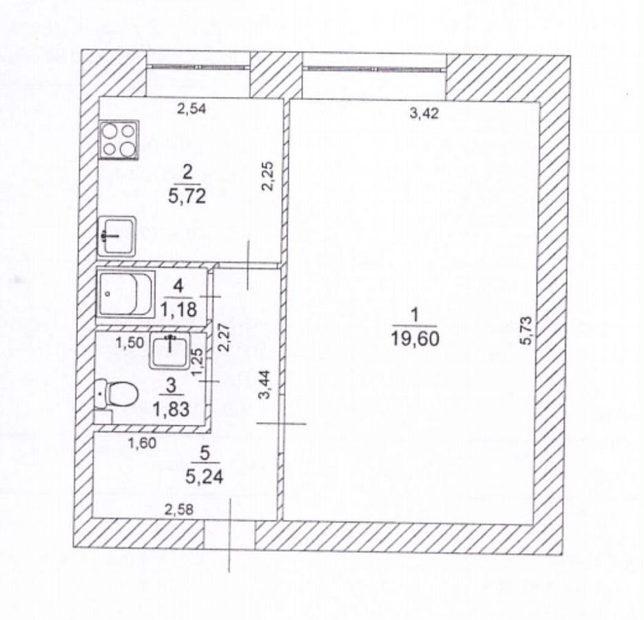 квартира г Ульяновск р-н Железнодорожный ул Хрустальная 64 фото 1