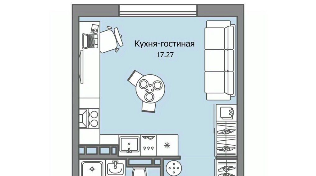 квартира г Ульяновск р-н Засвияжский ул Героя Российской Федерации Колпакова А.В. 7 фото 1