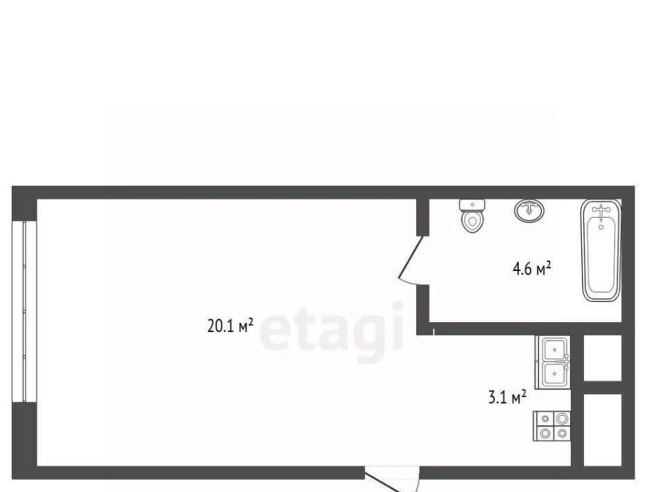 квартира г Красногорск ул Липовой Рощи 1к/1 Строгино фото 2