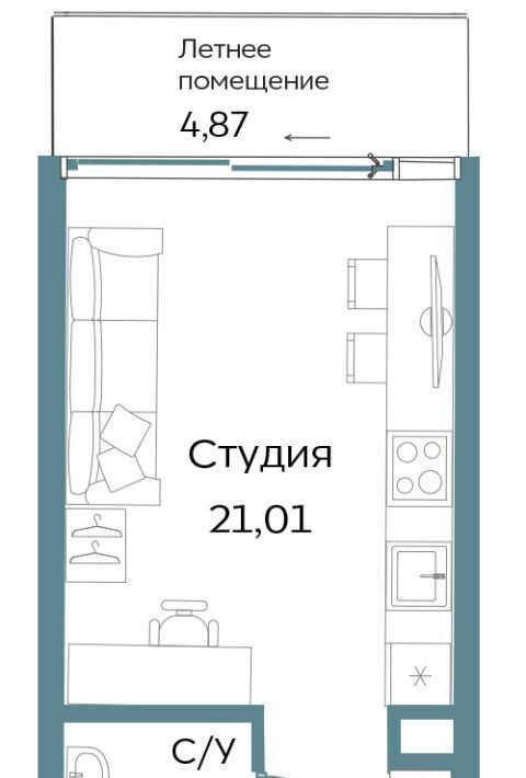 квартира г Саки ул Морская TEMPO фото 1