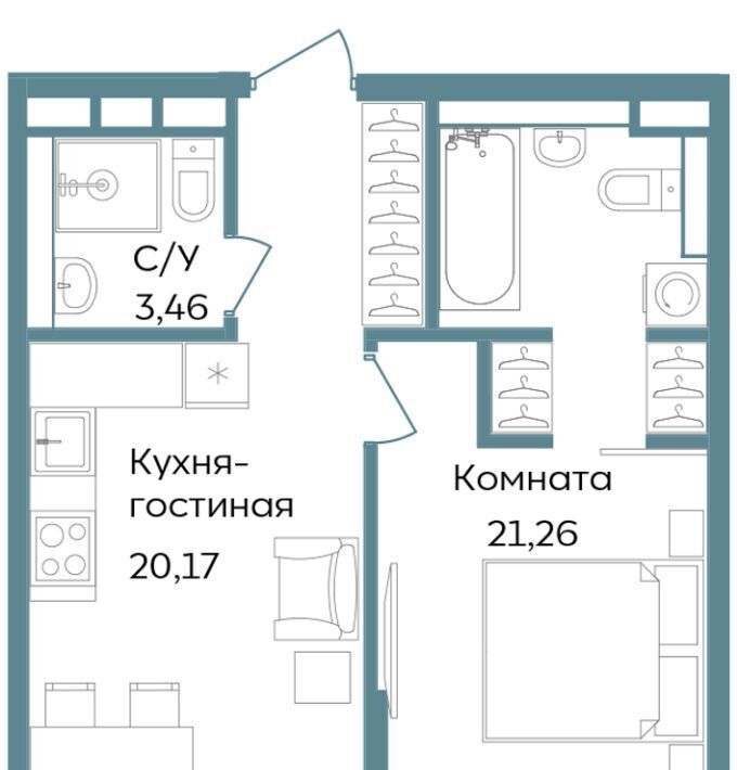 квартира г Саки ул Морская TEMPO фото 1