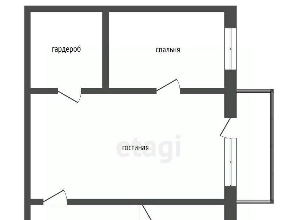 квартира г Муром ул Муромская 1 фото 2