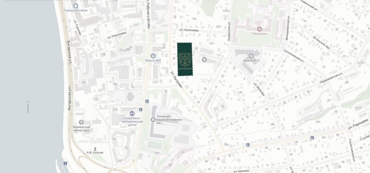 квартира г Иркутск р-н Правобережный ул Петрова 18 ЖК «ФАМИЛИЯ» Правобережный административный округ фото 27