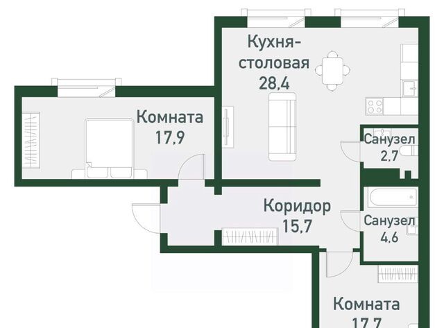 Западный Привилегия мкр, ул. Спортивная, 5А фото