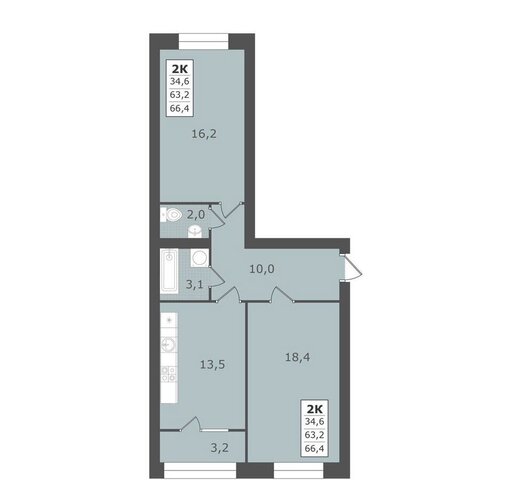 квартира ул Им. Рыбникова 6 фото