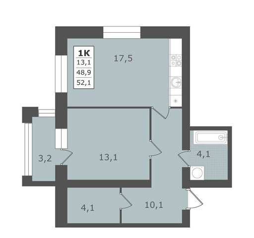 квартира ул Им. Рыбникова 1 фото