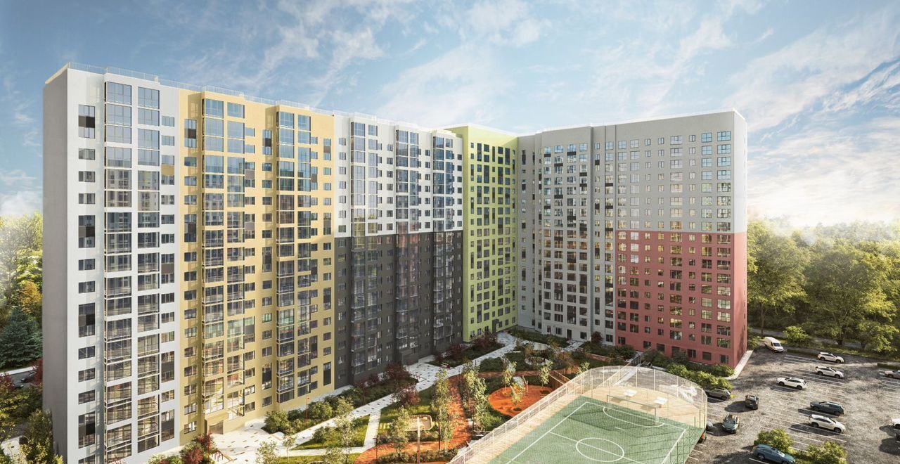 квартира г Курск р-н Сеймский ул Энгельса 115 ЖК «Инстеп.Сити» поз. 4 фото 2