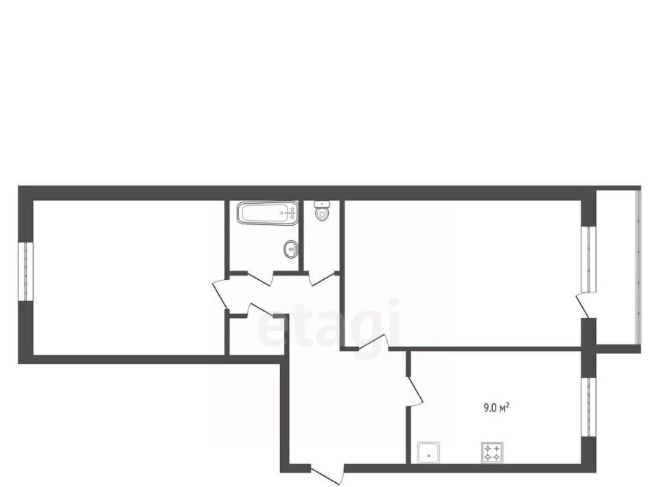 квартира г Муром ул Орловская 27 фото 2