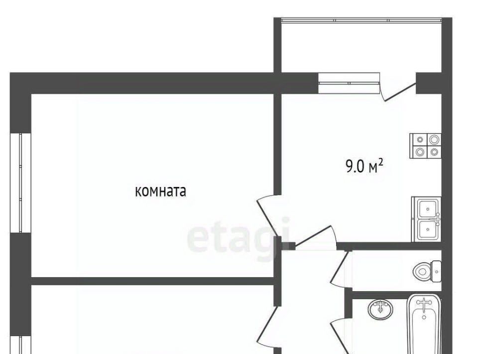 квартира г Муром ул Куликова 25 фото 2