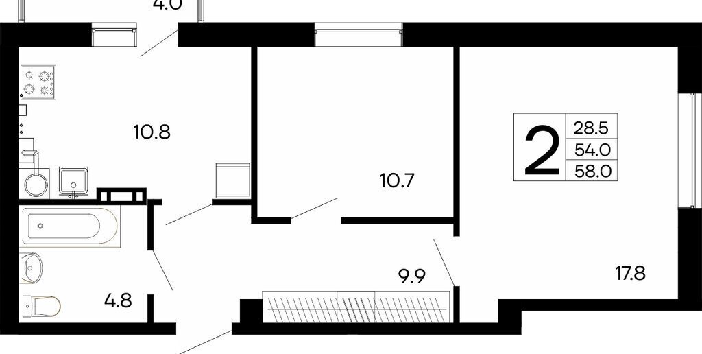 квартира г Феодосия ш Симферопольское 48к/1 фото 1