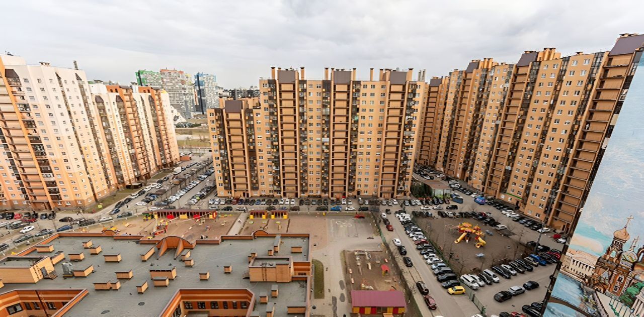 квартира г Кудрово Северное Кудрово ул Областная 1 ЖК «Новый Оккервиль. У Каштановой аллеи» Заневское городское поселение фото 22